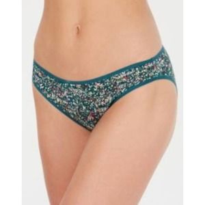 Calvin Klein Woman's Bikini underwear set of two green Size S New